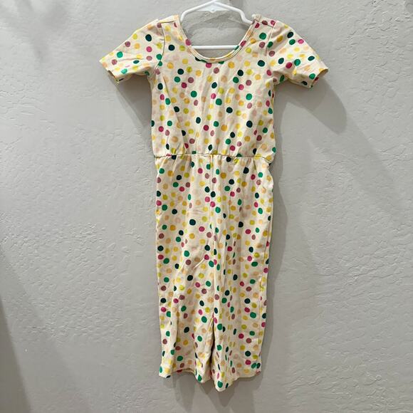 Alice + Ames Mid-Century Dot Wide Leg Jumpsuit Romper - Picture 1 of 6